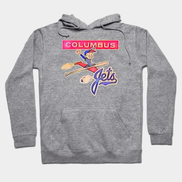 Columbus Jets Baseball Hoodie by Kitta’s Shop